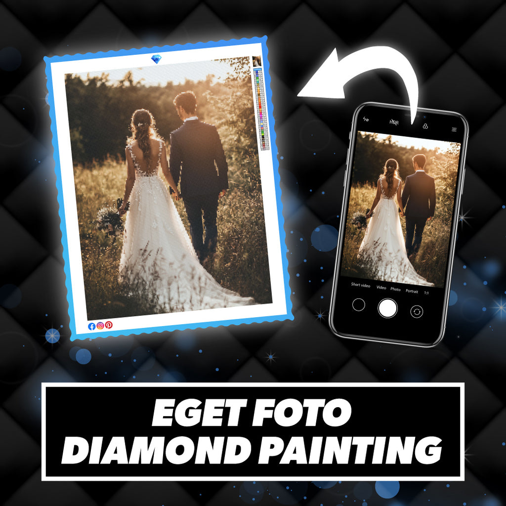 Diamond Painting eget foto