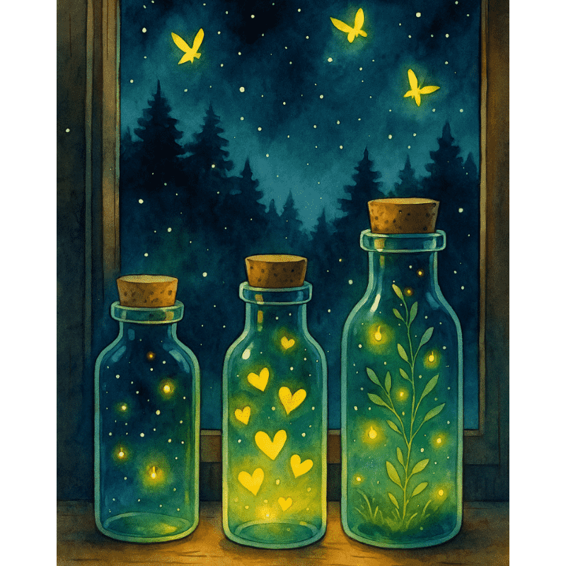 Eldflugor - Diamond Painting