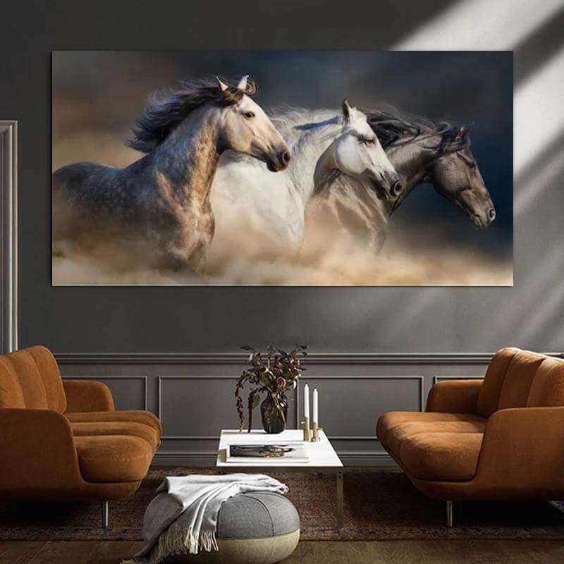Hästar från 50x100cm Hästar från 50x100cm Diamantmålning | Eget foto diamantmålnings | Diamond painting | Fyndiq | Sverige