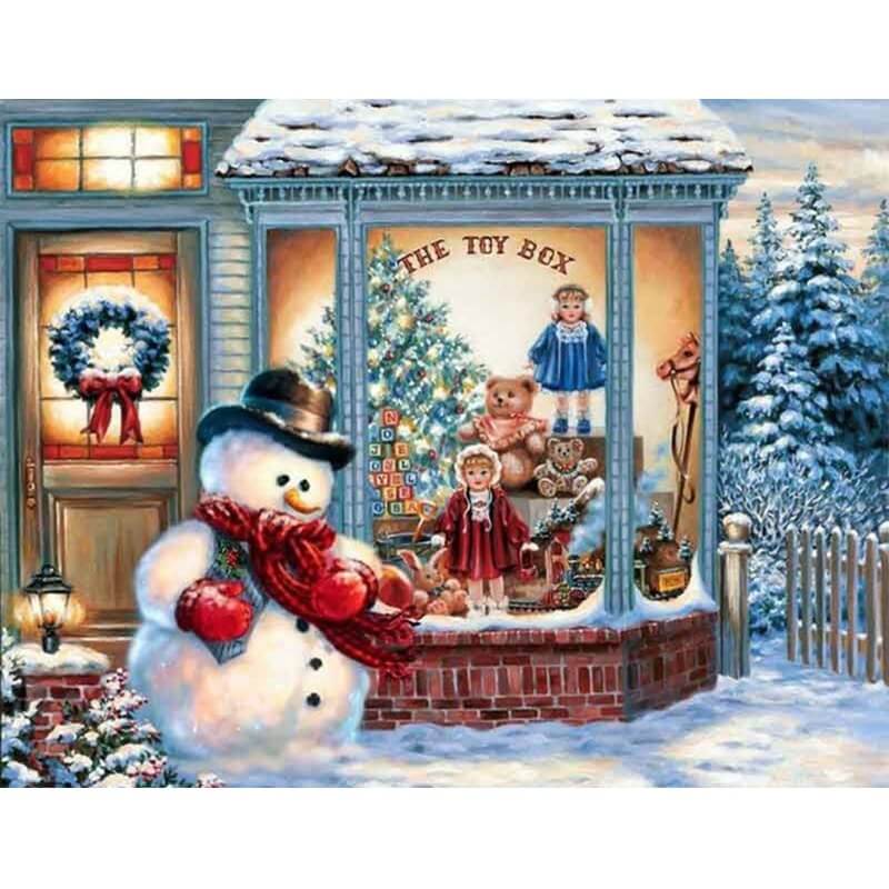 Julhandel Julhandel Diamantmålning | Eget foto diamantmålnings | Diamond painting | Fyndiq | Sverige