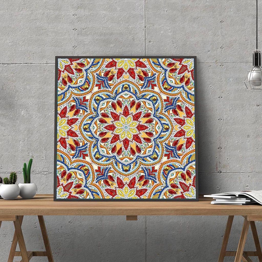 Mandala 10 | Självlysande 30x30cm | Diamond Painting Mandala 10 | Självlysande 30x30cm | Diamond Painting Diamantmålning | Eget foto diamantmålnings | Diamond painting | Fyndiq | Sverige