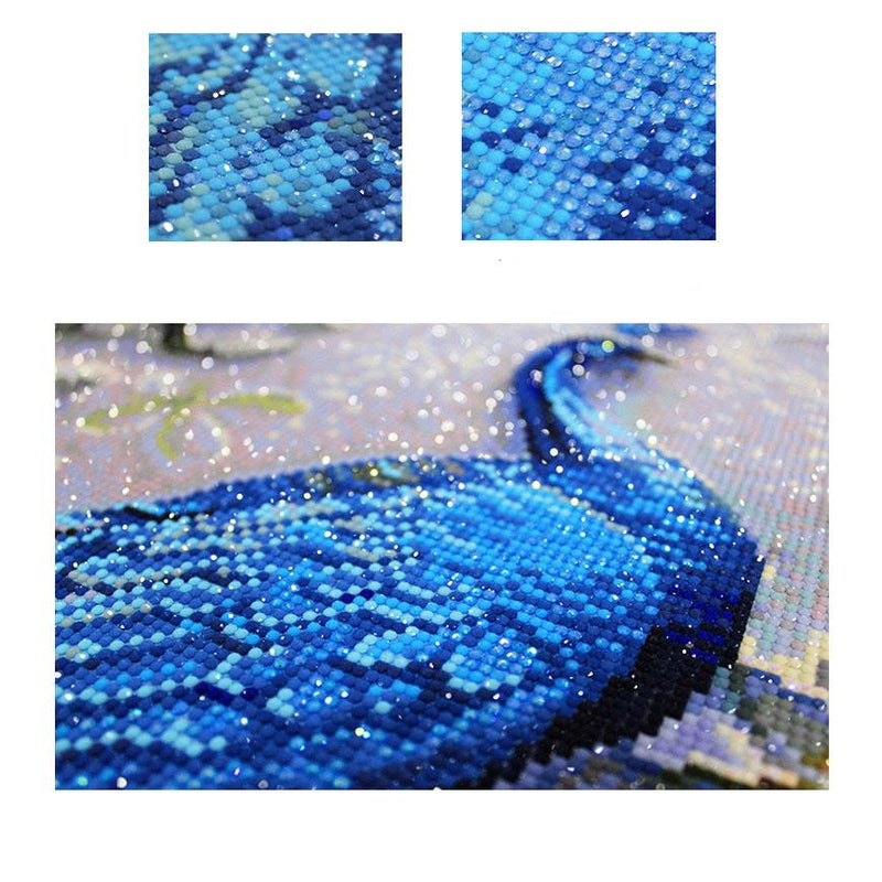 Påfågel från 50x80cm Påfågel från 50x80cm Diamantmålning | Eget foto diamantmålnings | Diamond painting | Fyndiq | Sverige