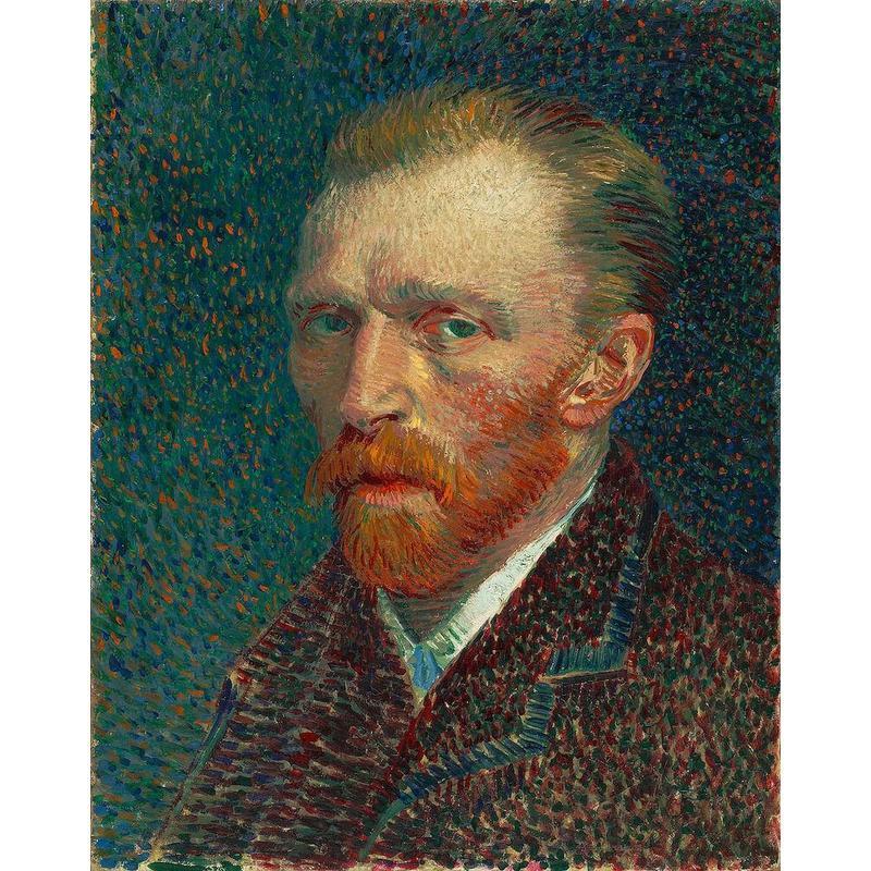 Självporträtt | Vincent van Gogh Självporträtt | Vincent van Gogh Diamantmålning | Eget foto diamantmålnings | Diamond painting | Fyndiq | Sverige