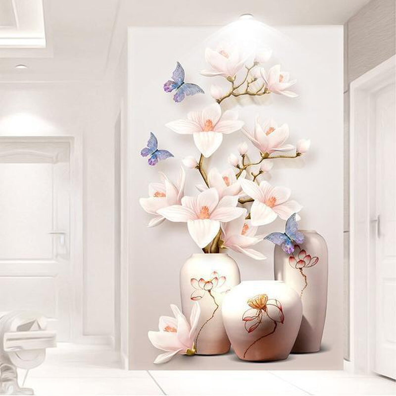 Vas med lotus från 50x80cm Vas med lotus från 50x80cm Diamantmålning | Eget foto diamantmålnings | Diamond painting | Fyndiq | Sverige